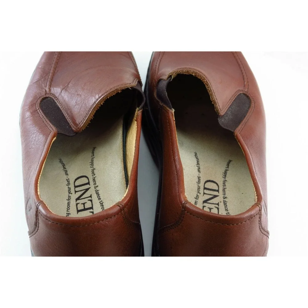 World Blend‎ Loafers & Slip Ons Brown Leather Men Shoes Size 42 Medium